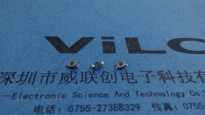直按式◇轻触开关TS-017A3x4x2H有柱 