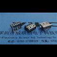 AF 沉板USB+四脚固定脚+破板SMT贴片^短体母座 