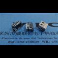 USB^短体10.0…前插后贴+无柱-T型胶芯/LCP 