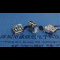 USB侧插短体+4pin3脚定位 直边-直口 