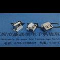 10.0USB-直边两脚*短体插件式母座+无前脚DIP 