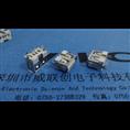 ^USB直立式180度插板^短体10.0+PBT白胶 卷边 