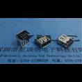 AF USB 沉板◆卷边 DIP弯脚7.2超大脚距（加长）◆PBT可过炉 