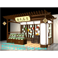 青岛茶叶展示柜 