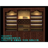 青岛酒水展柜 
