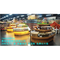 青岛超市货架木制品 