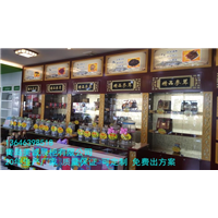 青岛药店展柜设计 