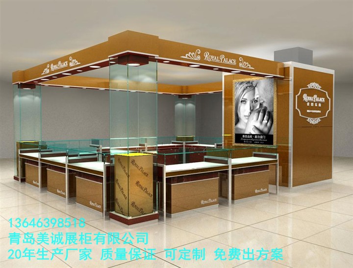 青岛珠宝展柜厂家 