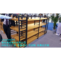青岛超市货架木制品 