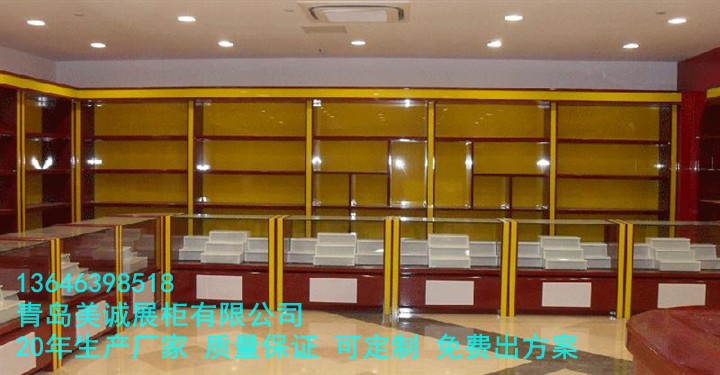 青岛酒水展柜设计 