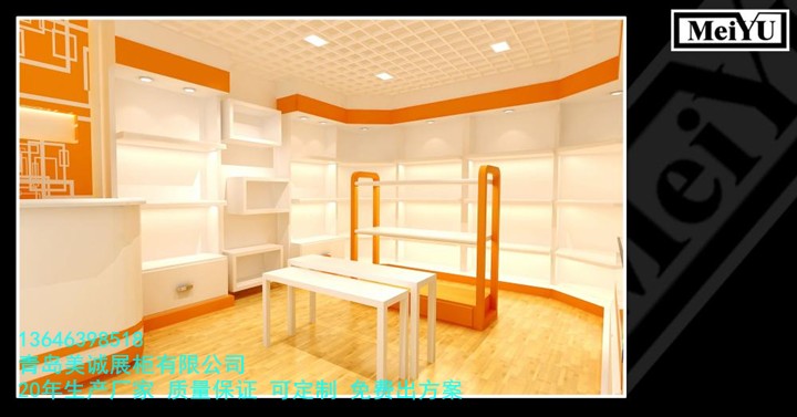 青岛箱包展柜 
