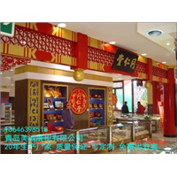 青岛药店展柜 