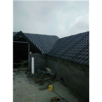 厦门树脂瓦别墅顶设计安装