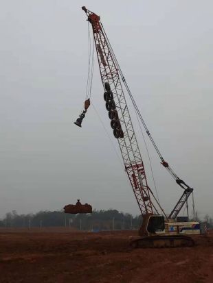 常德履带吊出租公司 新增常德强夯机出租 