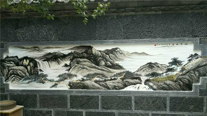 兰州彩绘|兰州壁画 