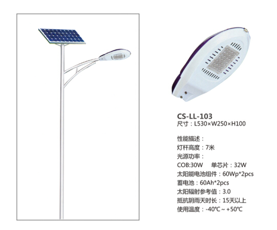 新农村太阳能路灯 