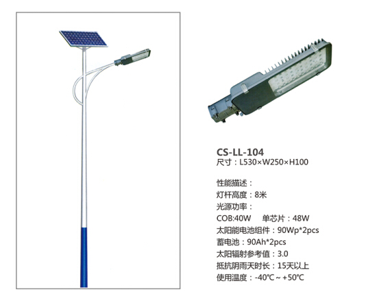 新农村太阳能路灯