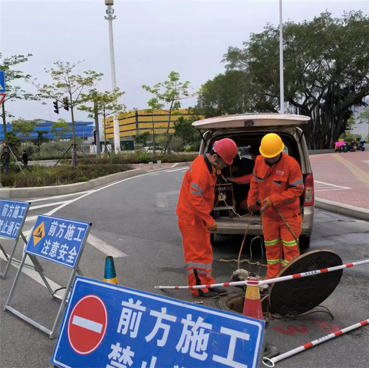 长乐疏通管道下水管道用久必堵定时清洁