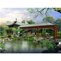长沙凉亭水榭