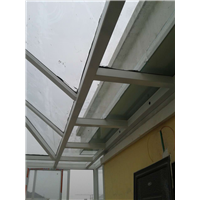 河南钢结构雨棚☌河南百叶窗加工 