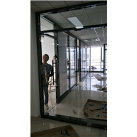 绍兴办公室百叶玻璃隔断 