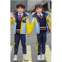 新疆小学校服订制厂家 