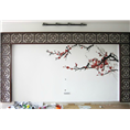 佛山电视背景墙画|佛山壁画|佛山彩绘 