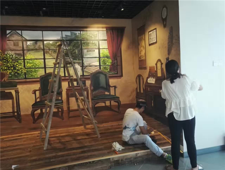 佛山手绘墙哪家好 