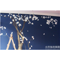佛山电视背景墙画|佛山壁画|佛山彩绘 