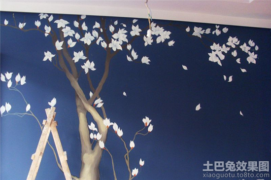 佛山电视背景墙画|佛山壁画|佛山彩绘 