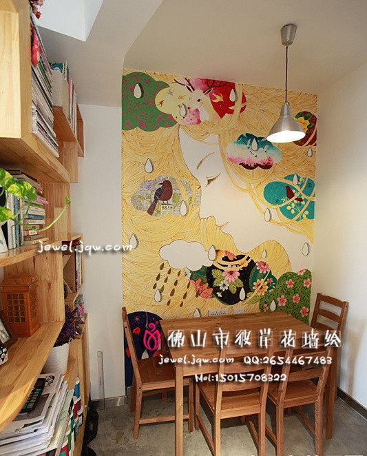 彼岸花墙绘艺术工作室——佛山墙绘 