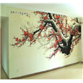 佛山电视背景墙画|佛山壁画|佛山彩绘 