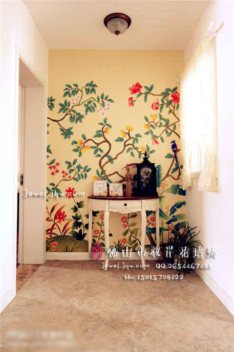 彼岸花墙绘艺术工作室——佛山墙绘 