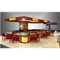 河南郑州饰品展柜定做 