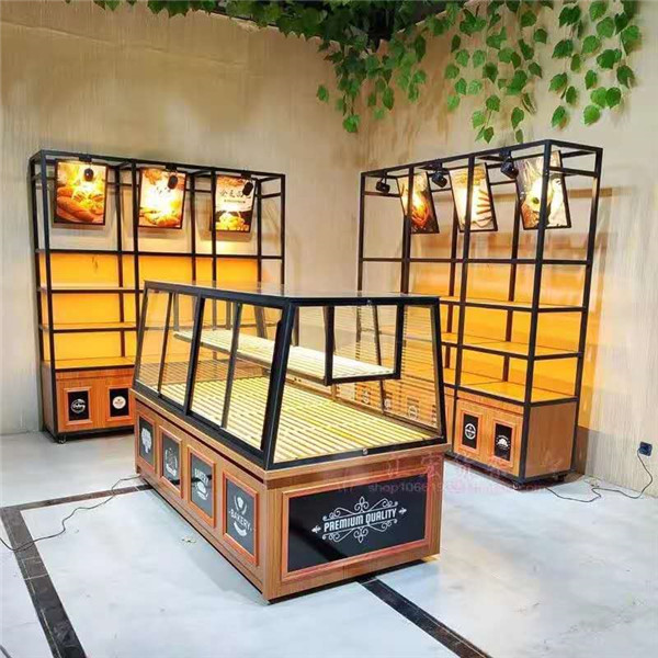 河南郑州面包展示柜 