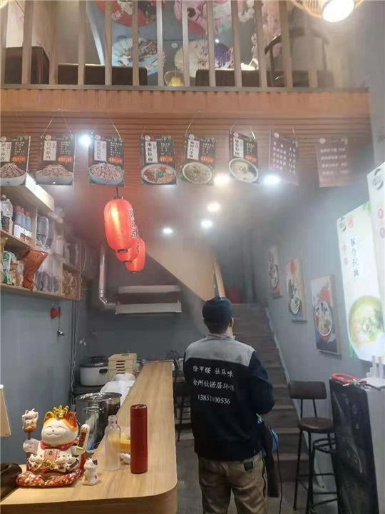 邳州日式料理室内甲醛治理 