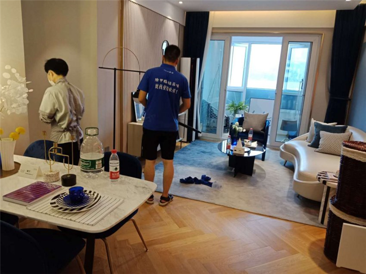 合肥旭辉地产瑶海区公园天著项目样板房空气治理 