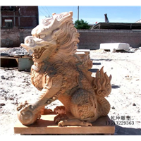 石材雕塑*承接石雕狮子*河北石材加工厂