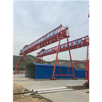 陕西龙门吊租赁，绥延高速龙门吊施工现场 