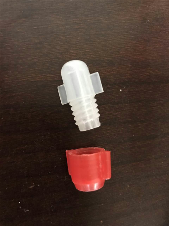 非电导爆管四通联结块 