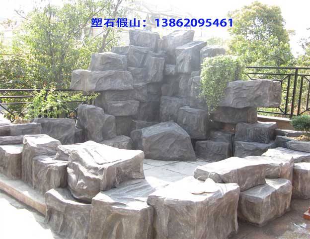 苏州无锡昆山上海常熟塑石假山瀑布流水景观