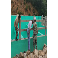 苏州昆山水泥仿木栏杆河道栏杆