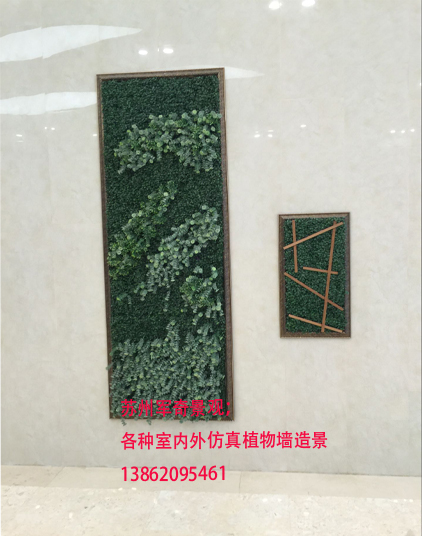 苏州吴江上海昆山仿真植物墙造景仿真绿化 