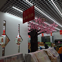 江苏仿真桃花树 
