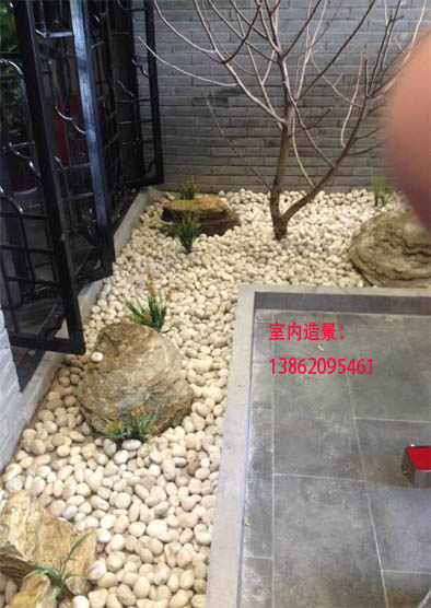 苏州昆山常熟火锅店橱窗干池水池千层石假山