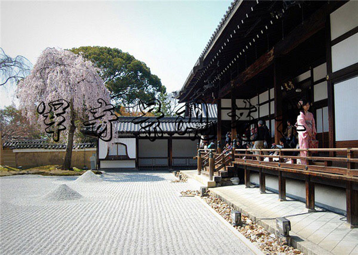 日式庭院枯山水景观设计 