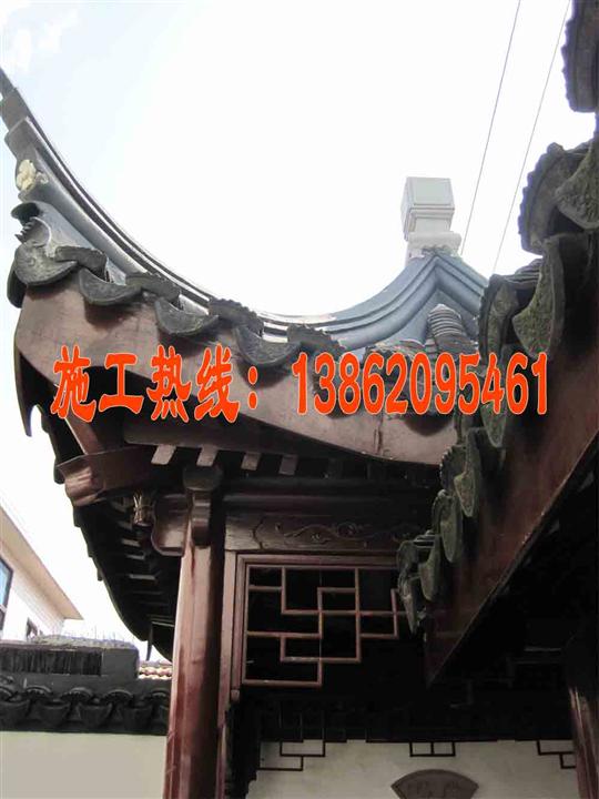 苏州庭院景观---苏州香山派古建 