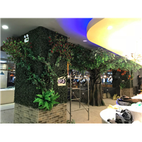 餐饮店室内整体仿真造景 
