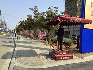 江苏仿真桃花树 