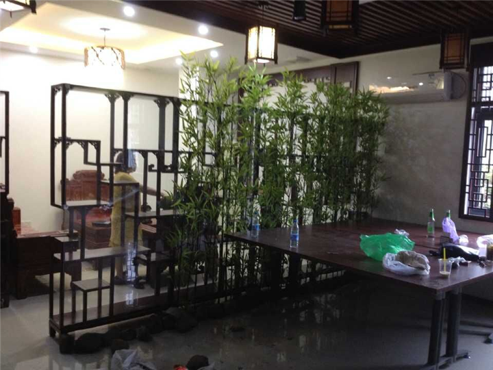 苏州昆山上海仿真竹仿真草仿枯树干水池造景